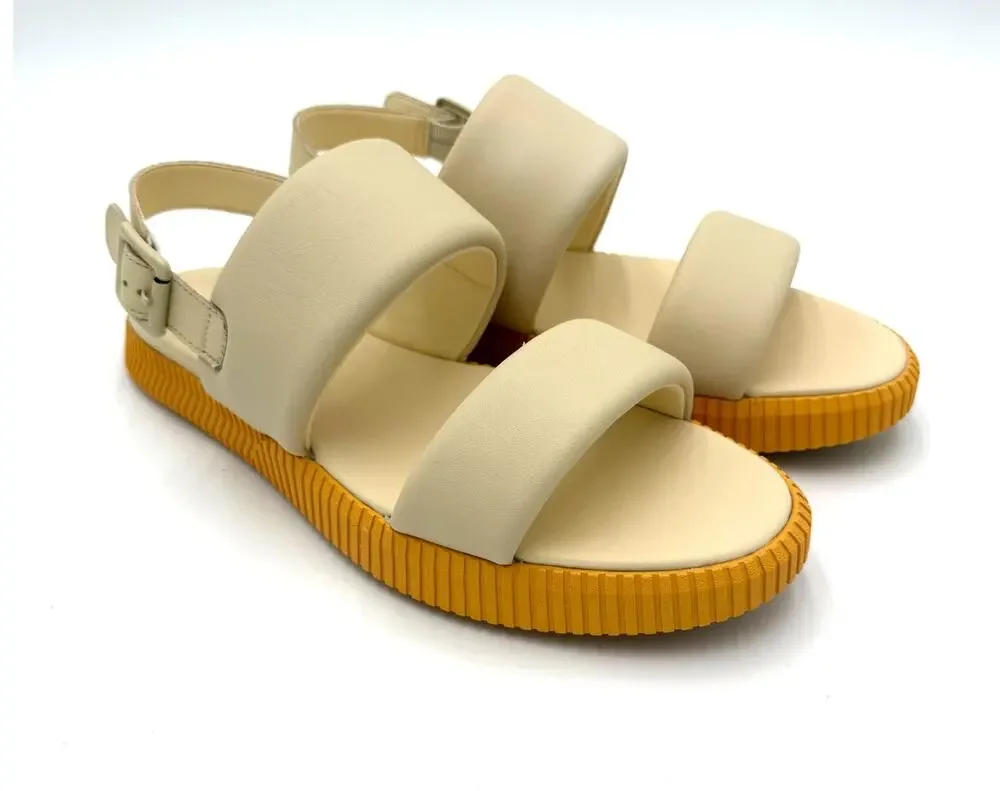 Sorel Women's Ona Streetworks Sandal - Honey White/Yellow Ray - Women's 10